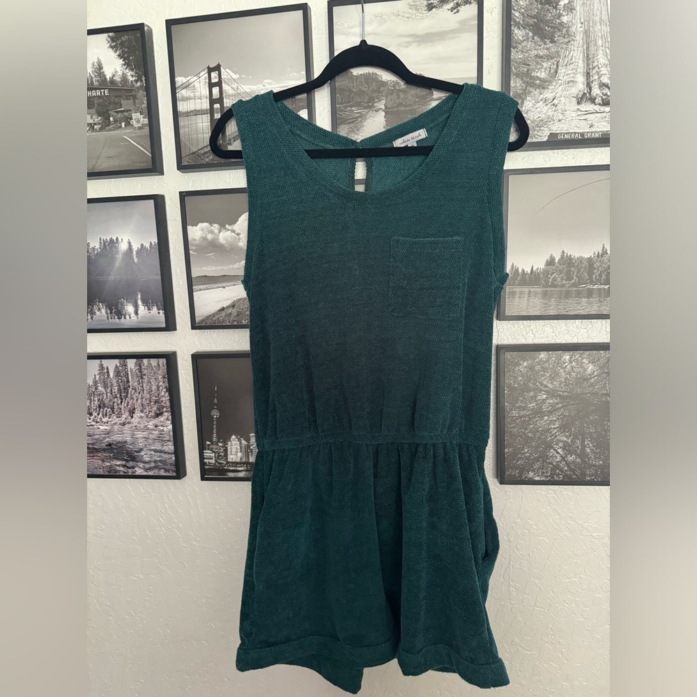 White Birch Knit Romper Medium